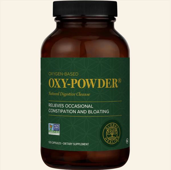 Oxy-Powder® (120 lub 60 kaps.)- OCZYSZCZANIE,  OKAZYJNE ZAPARCIA