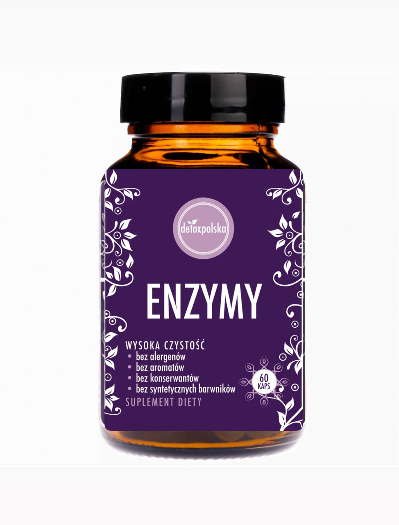 ENZYMY- trawienie, absorpcja składników pokarmowych