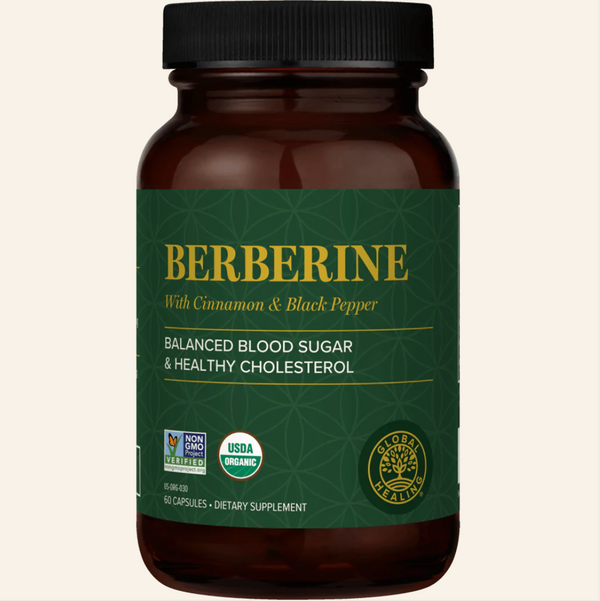 BERBERINE- Zrównoważony poziom cukru we krwi i zdrowy cholesterol