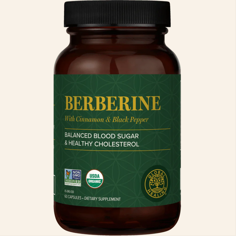 BERBERINE- Zrównoważony poziom cukru we krwi i zdrowy cholesterol