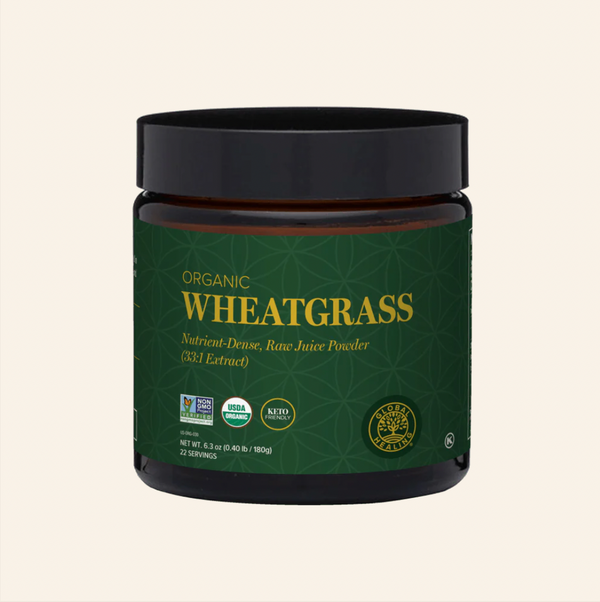 TRAWA PSZENICZNA WHEATGRASS - ORGANICZNY SOK Z KIEŁKÓW  w proszku- tłoczony na zimno