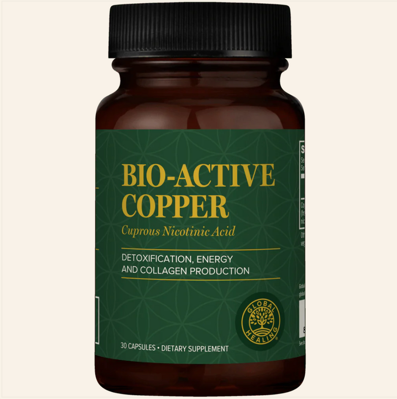 Bio- Active Copper - Suplement Miedzi Bioaktywnej- Detoks, Energia, Produkcja Kolagenu