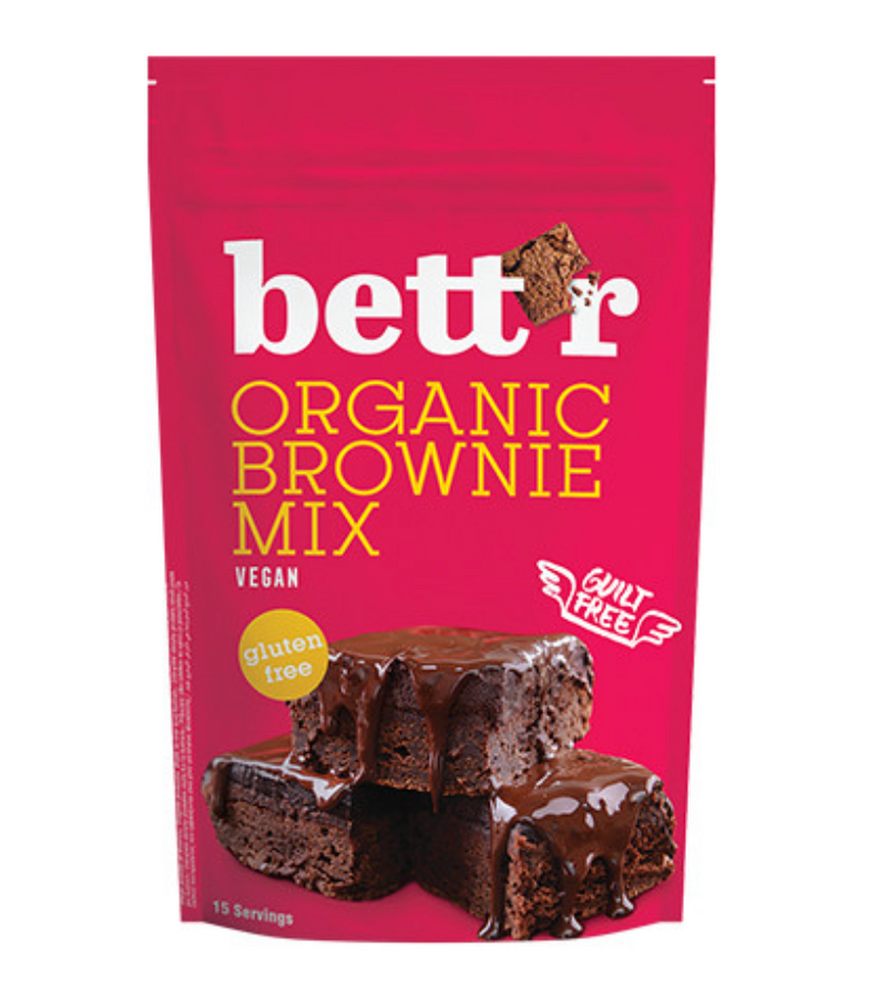 BROWNIE MIX- Bezglutenowa, Wegańska mieszanka Brownie- 400 g