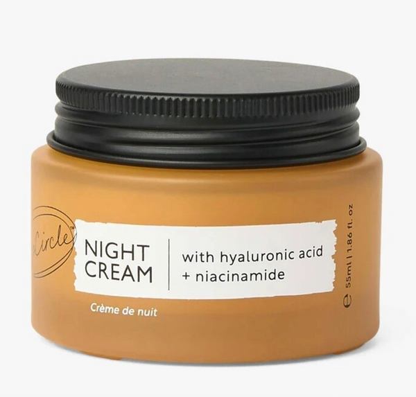 UpCircle Krem na noc z kwasem hialuronowym i niacynamidem 55 ml