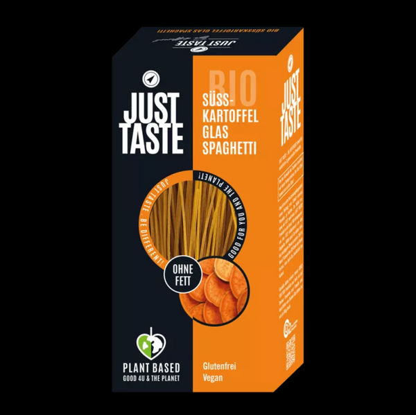 Sweet Potato Turmeric Spaghetti 250g, Just Taste (Makaron ze słodkich ziemniaków)