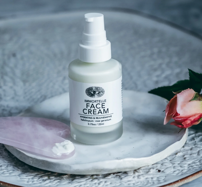 IMMORTELLE FACE CREAM- Krem do twarzy | Nawilżający + Odmładzający ANIMA MUNDI