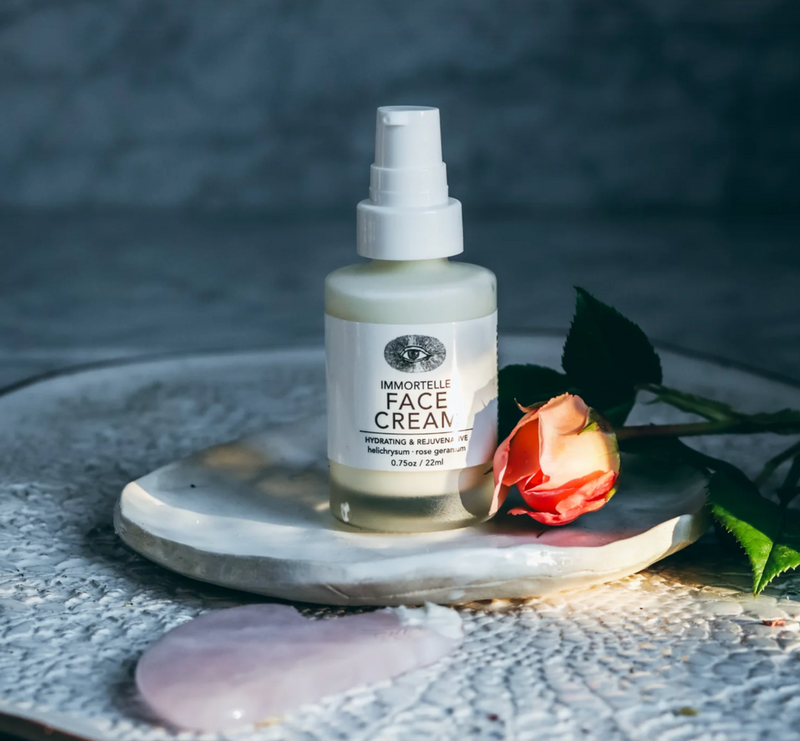 IMMORTELLE FACE CREAM- Krem do twarzy | Nawilżający + Odmładzający ANIMA MUNDI