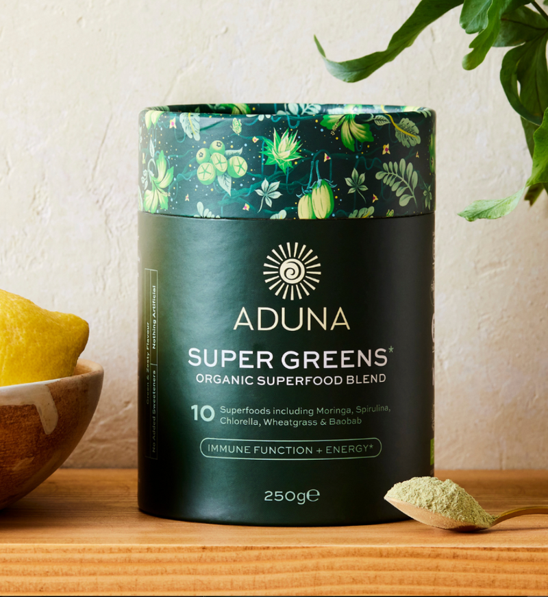 ADUNA Mieszanka Super Greens-  Funkcja odpornościowa, Poziom energii
