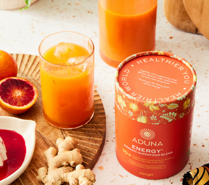 ADUNA Mieszanka Energy Superfood- Poziomy energii, Zmniejszenie zmęczenia