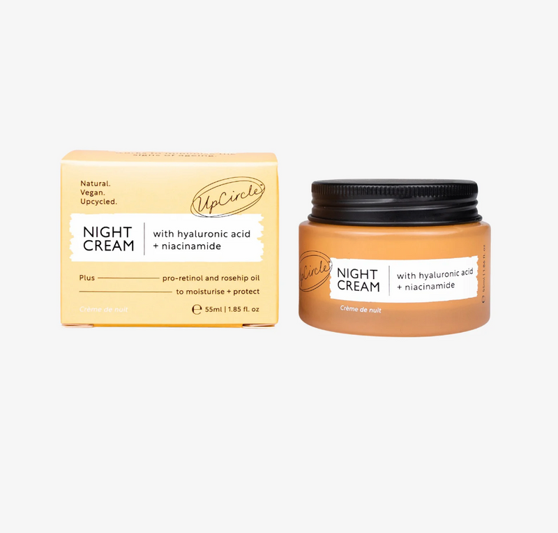 UpCircle Krem na noc z kwasem hialuronowym i niacynamidem 55 ml