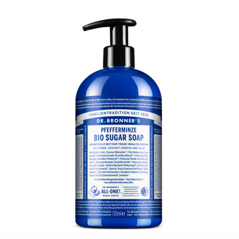 BIO SUGAR SOAP- Mydło cukrowe- lawenda mięta 710 ml