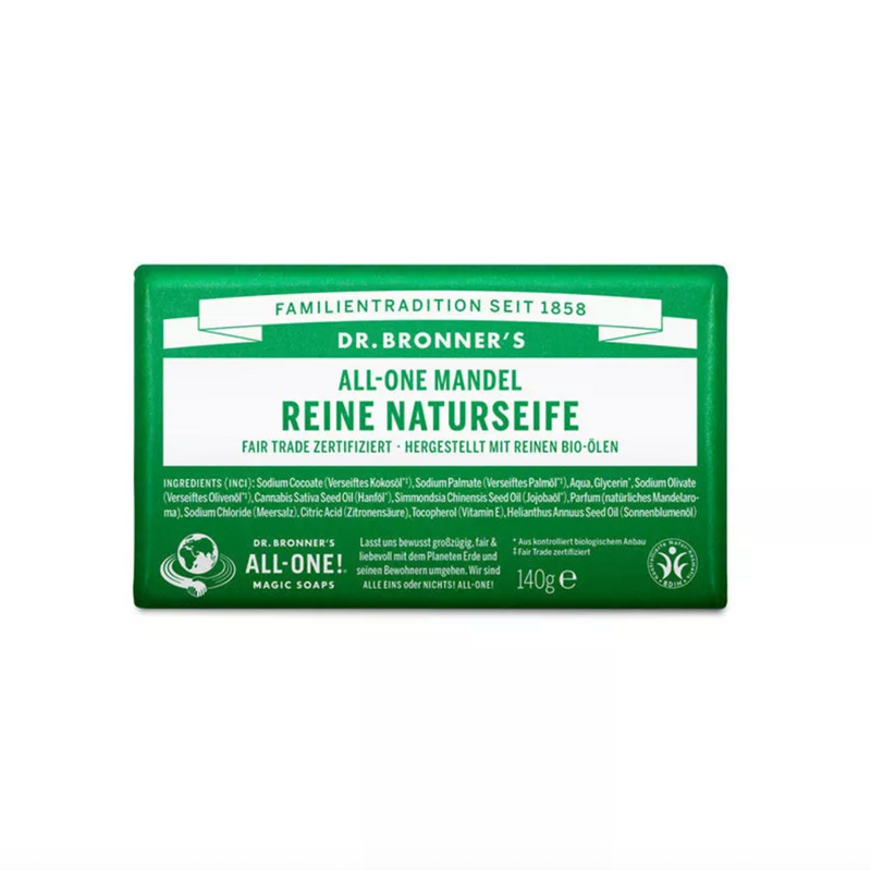 Mydło w kostce 140g, Dr. Bronner's (8 zapachów)