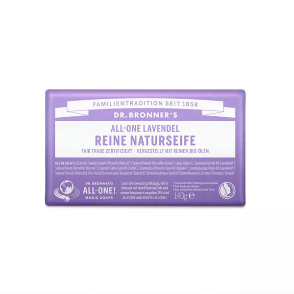 Mydło w kostce 140g, Dr. Bronner's (8 zapachów)