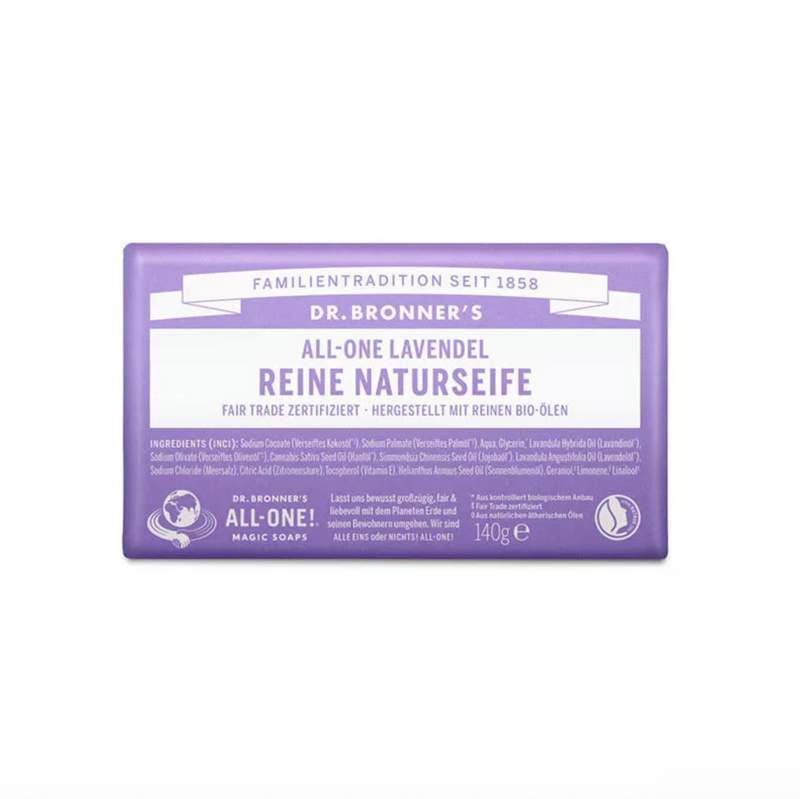 Mydło w kostce 140g, Dr. Bronner's (8 zapachów)