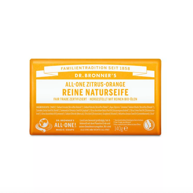 Mydło w kostce 140g, Dr. Bronner's (8 zapachów)