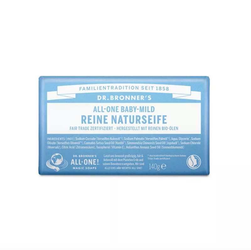 Mydło w kostce 140g, Dr. Bronner's (8 zapachów)