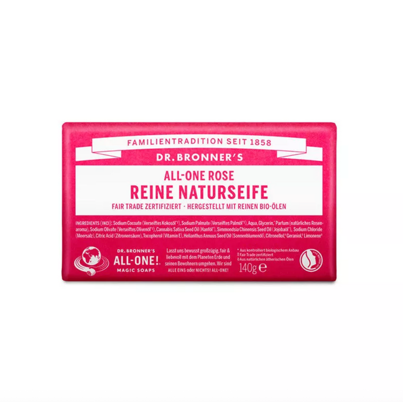 Mydło w kostce 140g, Dr. Bronner's (8 zapachów)