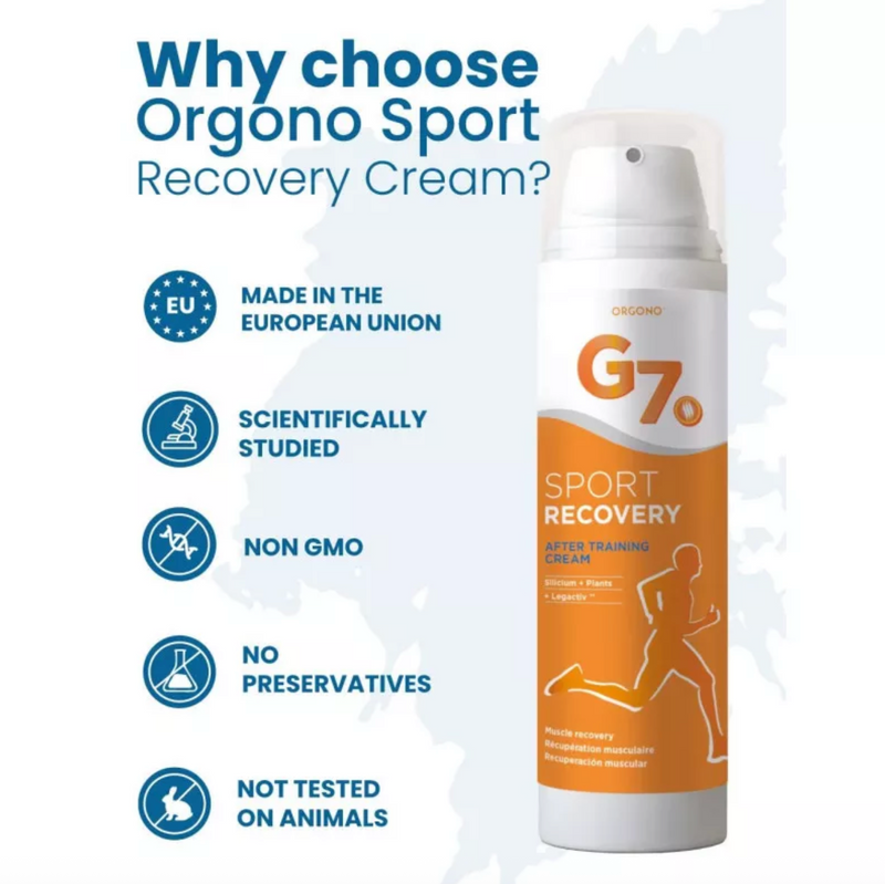 Orgono G7 Sport Recovery Cream 200 ml- regeneracja zmęczonych mięśni