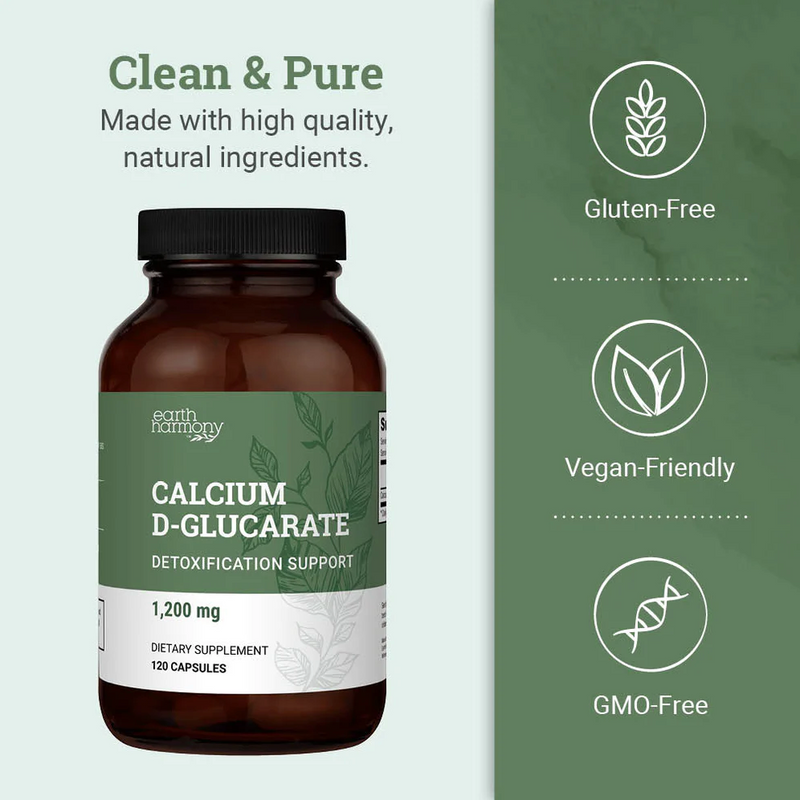 Calcium D-Glucarate -(D-glukaran wapnia) wątroba, hormony, krążenie