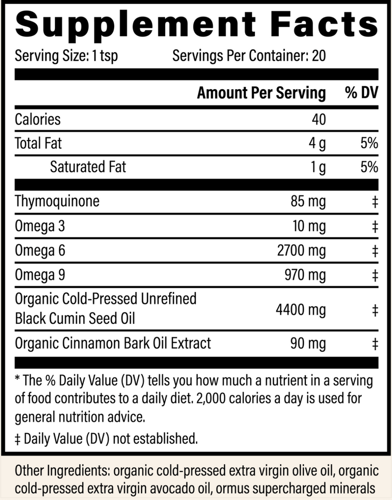 BLACK SEED OIL- olej z czarnuszki- Odporność, Stawy, Trawienie