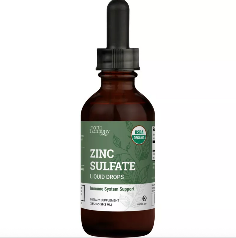 Liquid Zinc Sulfate, Earth Harmony- Cynk w Płynie